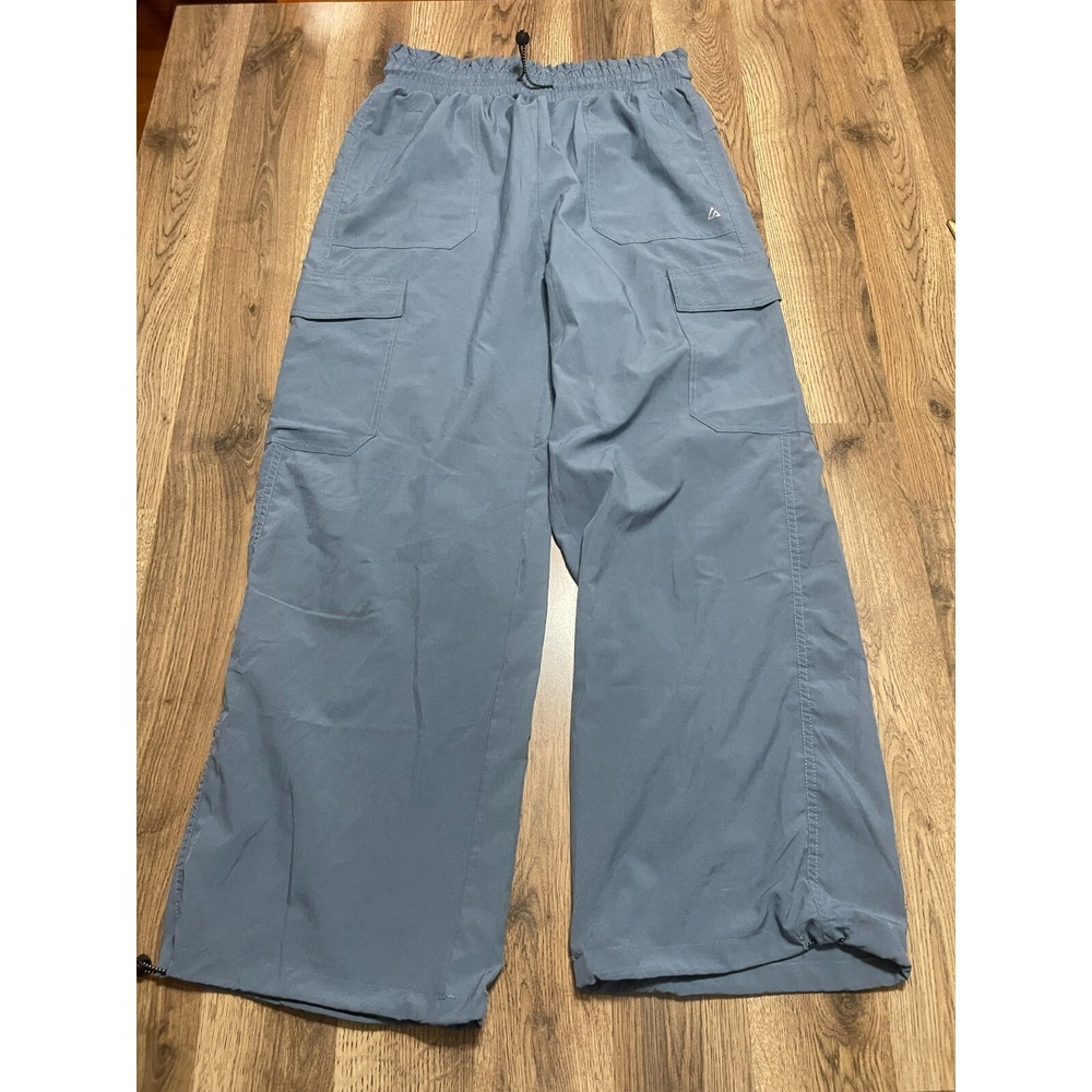 Luna Peak Pants, Women's Size Medium, Blue, Pull On, Side Pockets